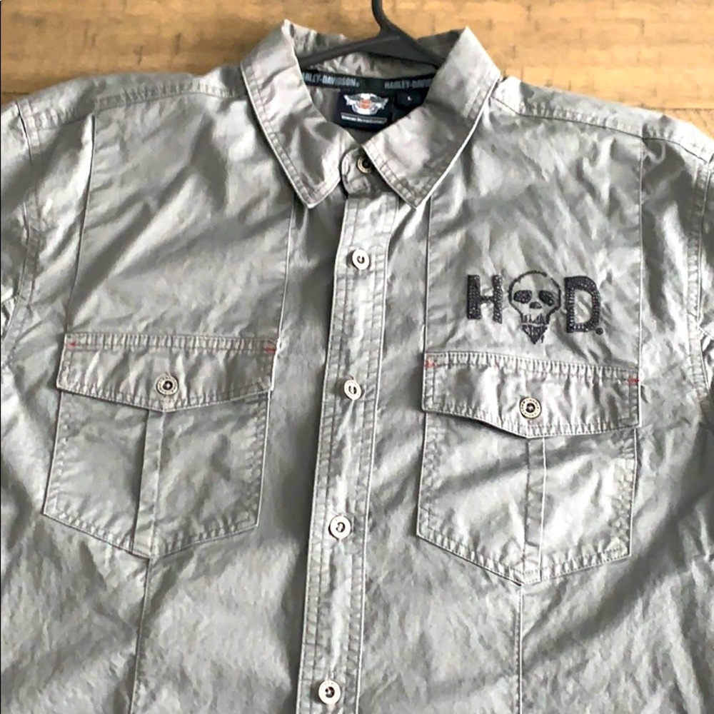 Harley Short sleeve button up